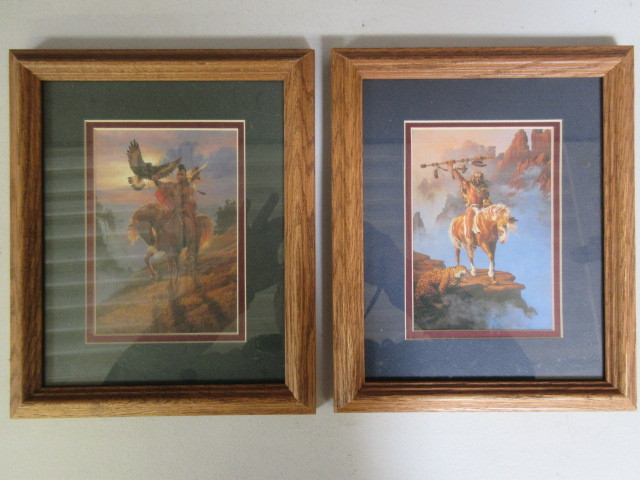 lot 549 image: COLORFUL NATIVE AMERICAN PRINTS