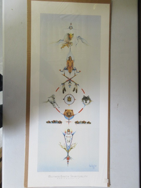 lot 551 image: MOTHER EARTH SPIRITUALITY BY MARIE BUCHFINK