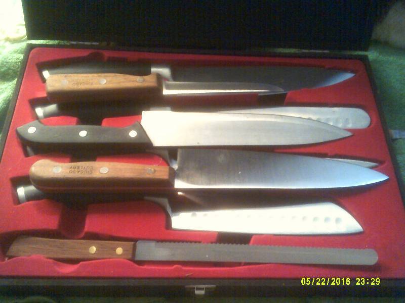 TODD ENGLISH AND CHICAGO CUTLERY KNIVES