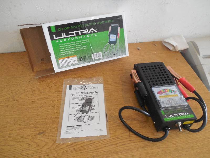 lot 48 image: Ultra Performance 100-Amp Battery-Load Tester