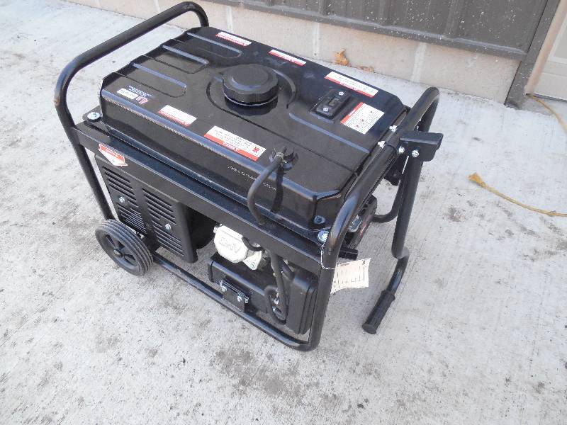 lot 59 image: Master Craft 3500 Peak3000 Running Watts Portable Gas Generator