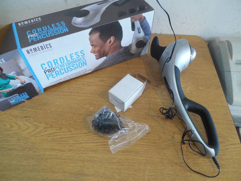 lot 121 image: Homedics Pro Performance Massage Cordless Percussion Massager