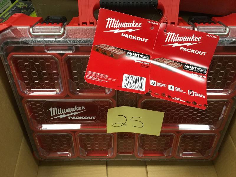Milwaukee Packout Organizer new