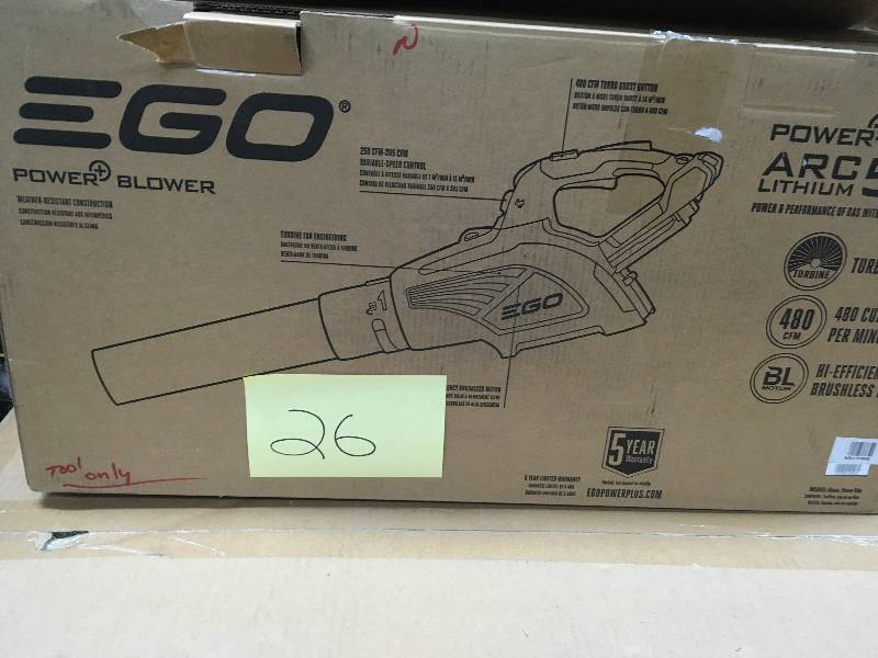 EGO 56Volt Cordless 480 CFM Blower new