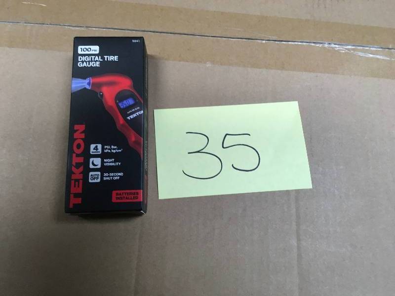 Tekton 100PSI Digital Tire Gauge  New
