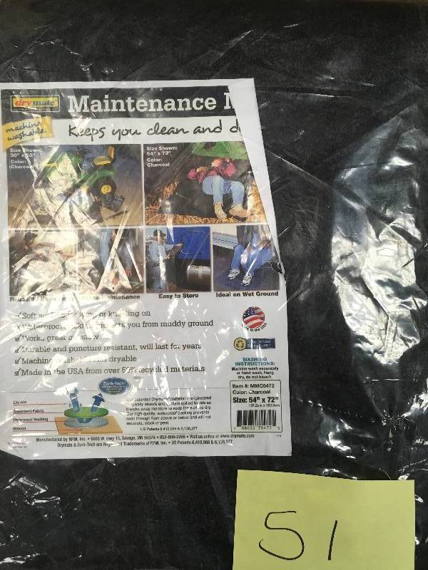 RPM, Inc. Waterproof Maintance Mat  New