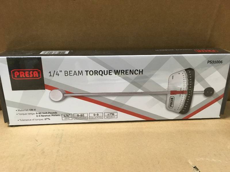 Presa 14 Beam Torgue Wrench  New
