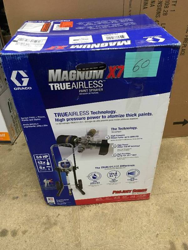 Graco Airless Paint Sprayer, 58 HP, 0.31 gpm not used