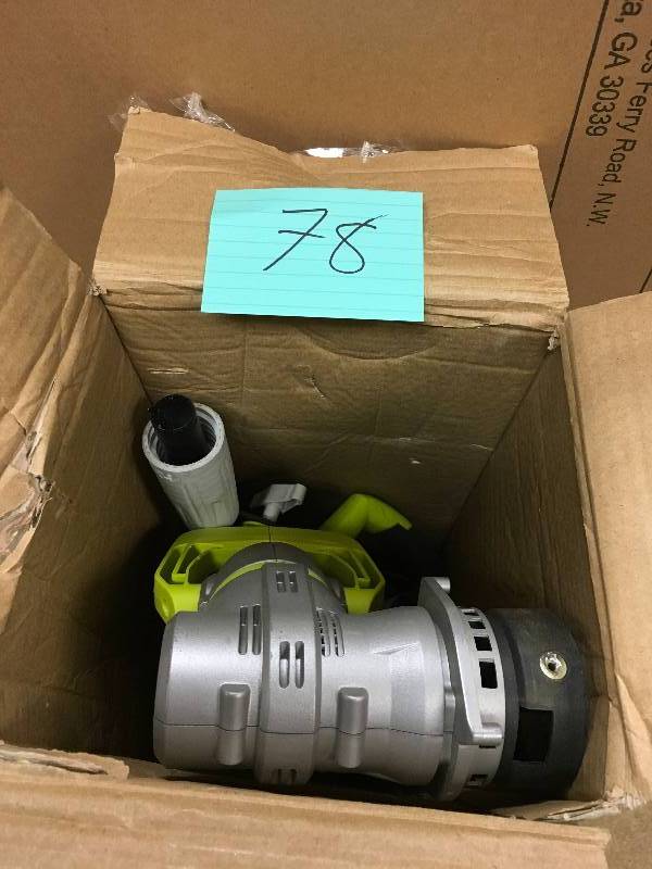 No Battery Ryobi 40V Lithium String TrimmerEdger used in working condition