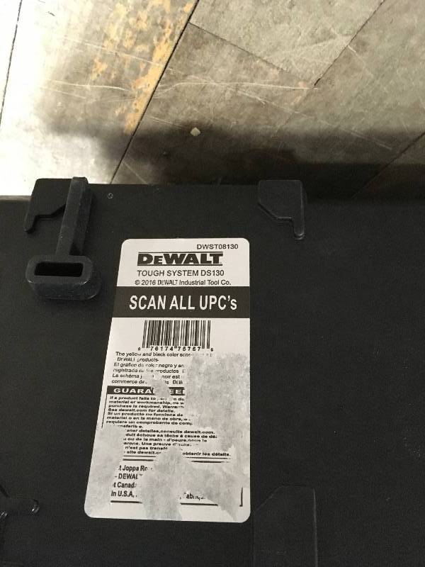 DeWalt DW130 Storage System Tough