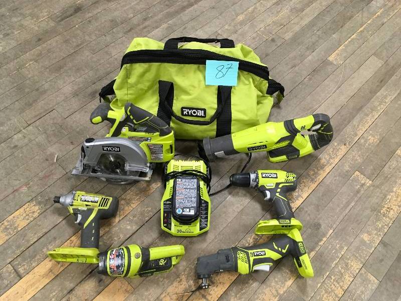 Ryobi One Ultimate Combo Kit ( 6 Tool) in like new condition