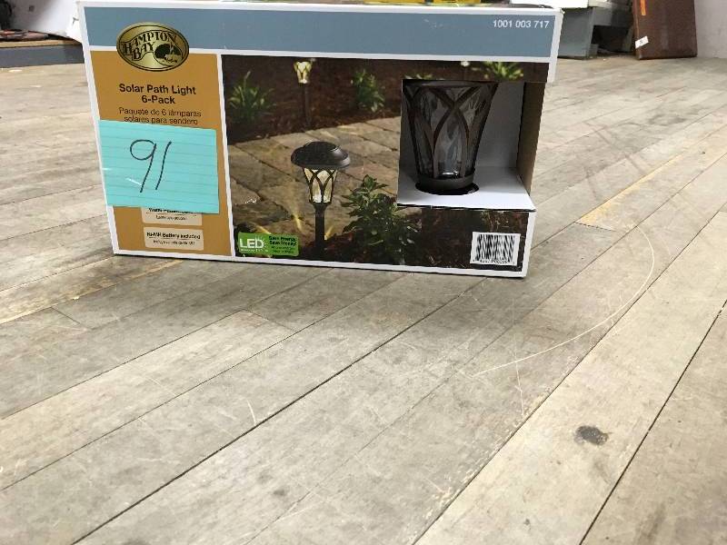 Hampton Bay Solar Path Light 6 -Pack new
