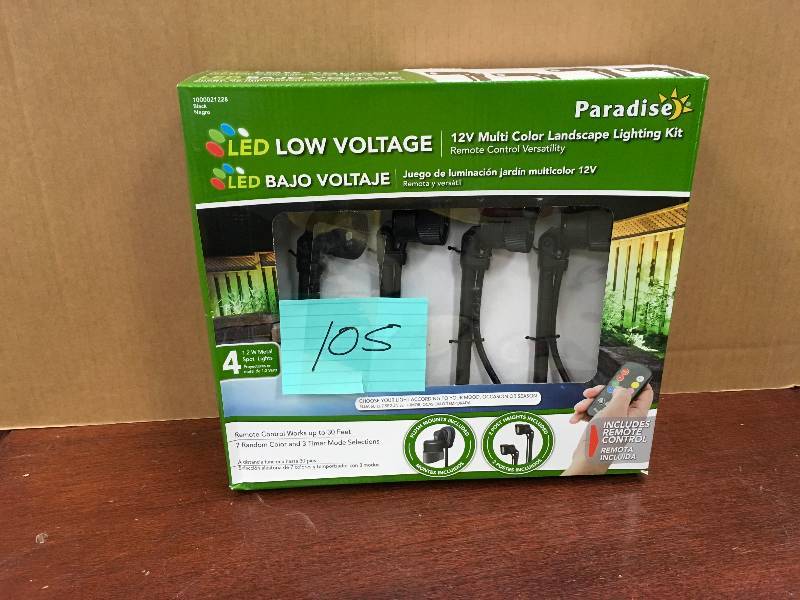 Paradise LED 12V Multi-Color Nano Landscape Lighting Kit new