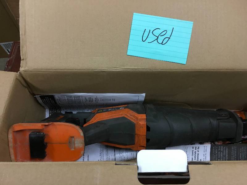 Ridgid X4 18V Orbital Reciprocating Saw ( Tool Only) in like new condition
