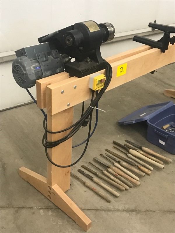 lot 2 image: Conover Wood Lathe
