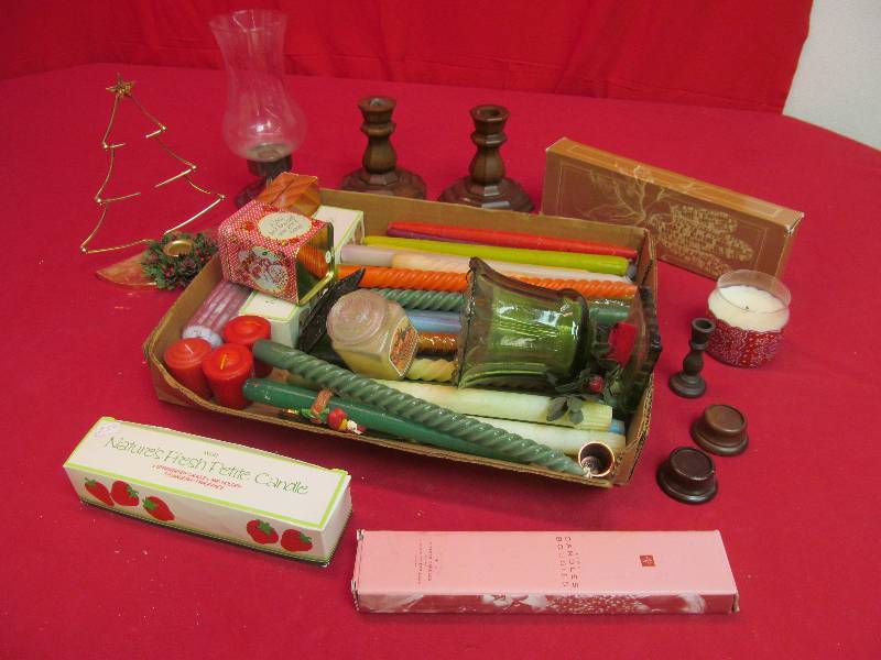 lot 24 image: candles