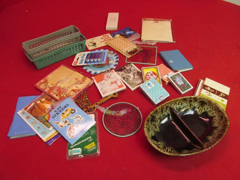 lot 56 image: post cards, dish pens