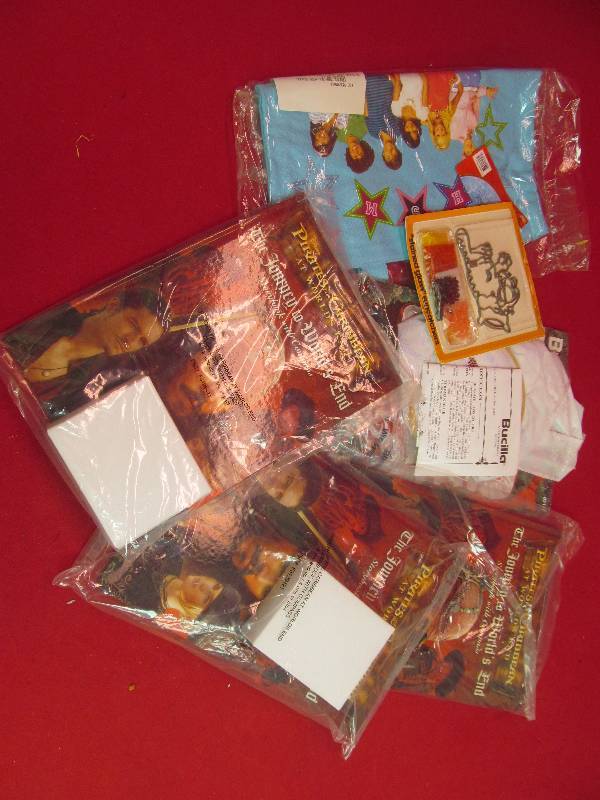 lot 133 image: storybooks, Suncatcher, bag, needle craft kit