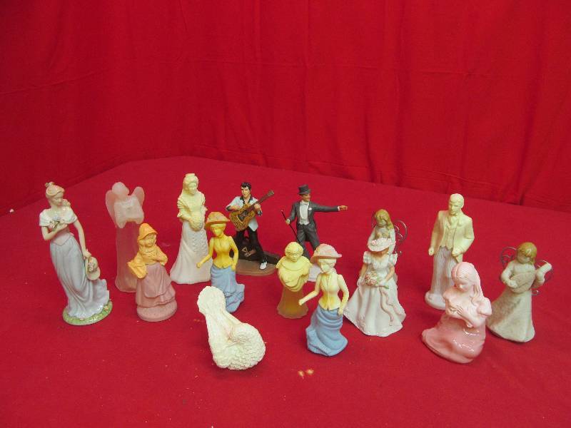 lot 213 image: Avon decanters, figures
