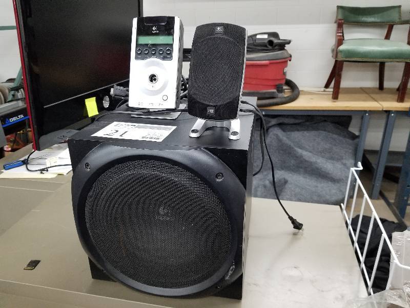 lot 21 image: Logitech Z-5500 Digital Speaker Control Center