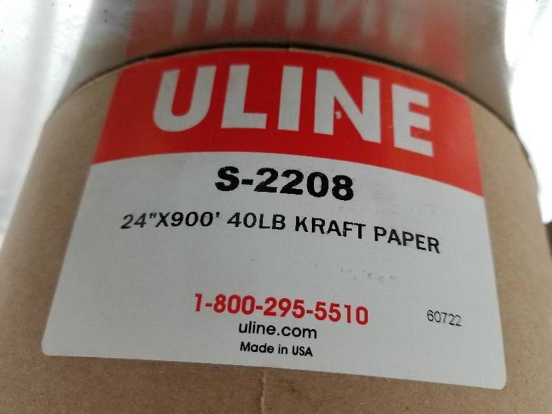 Packing Paper - Kraft Paper Roll - 40 lb., 24 x 900' - ULINE - S-2208