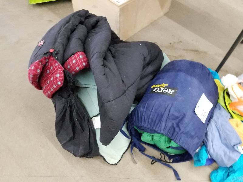 lot 85 image: Lot of (3) Sleeping Bags - Coleman, Aero, BSA