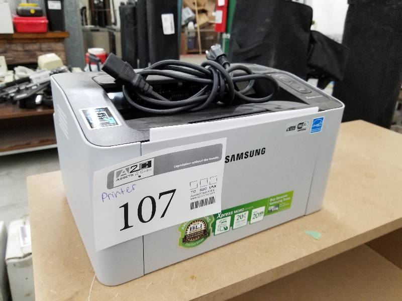 lot 107 image: Samsung Xpress M2020W Printer