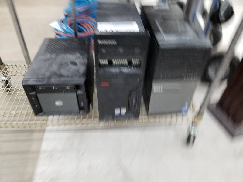 lot 116 image: Lot of (3) Computer Towers - LG MoDisc Cooler Master Super Multi, Lenovo Think Centre, Dell Optiplex 790