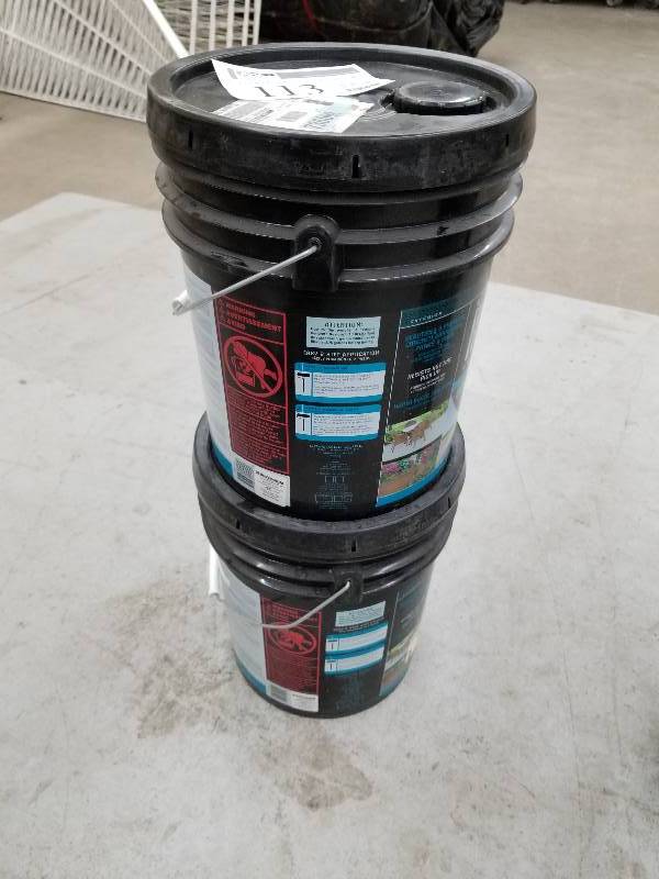 lot 113 image: Lot of (2) Rustoleum 3.75-Gallon Concrete Restoration