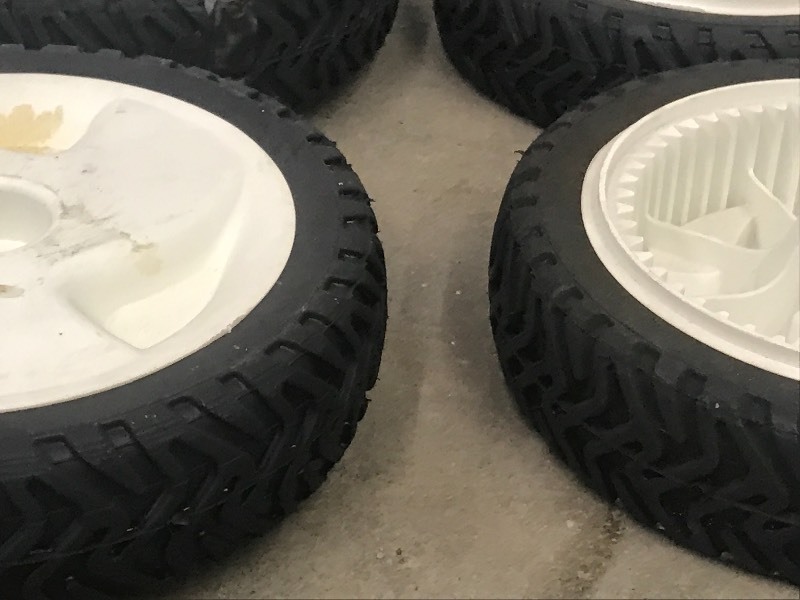 (4) Lawn Mower Wheels