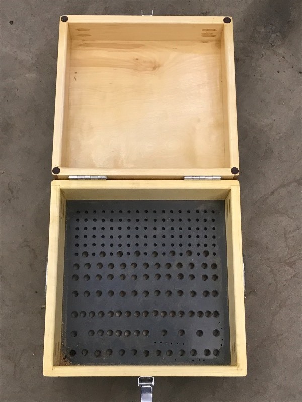 Wooden Drill Index Box