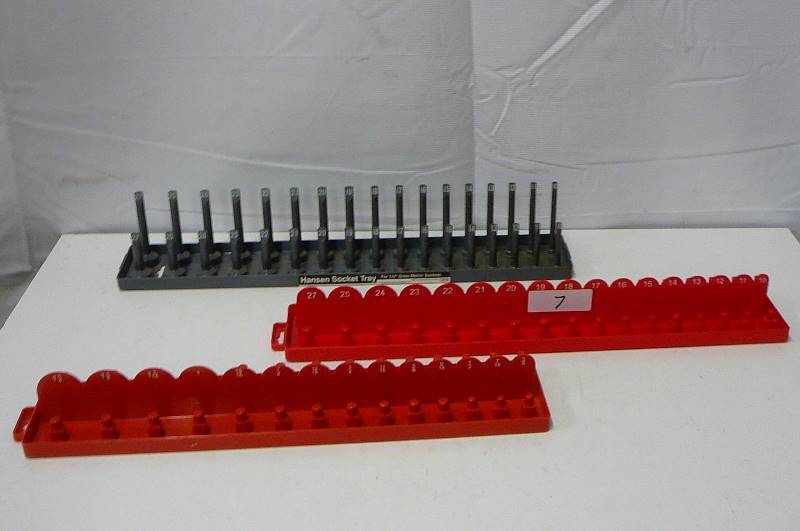 lot 7 image: Socket Trays