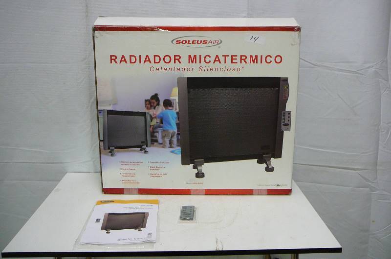 lot 14 image: Heater Radiator Micatermico Calentador Silenciose