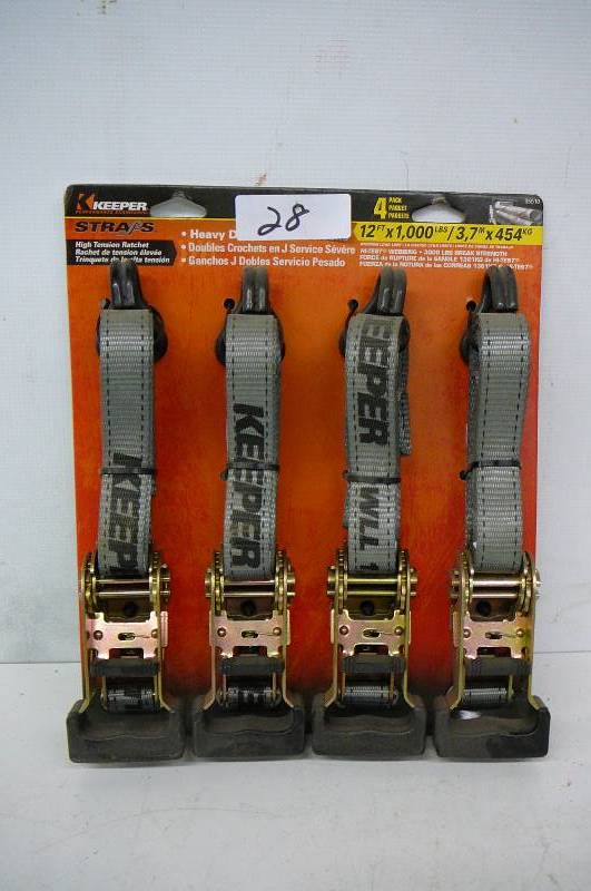 lot 28 image: Ratchet Straps