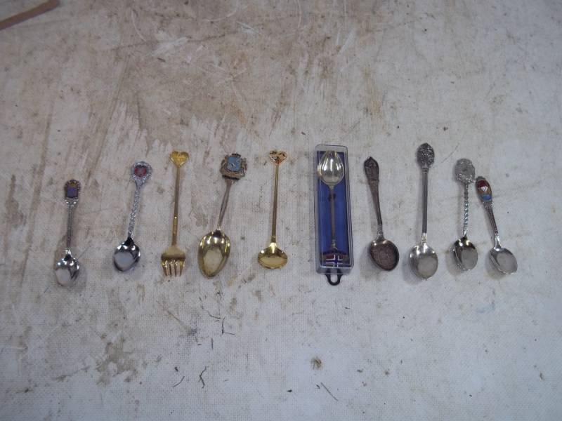 Norge Balestrand,Sverige,Oskarshamn,Suomi,etc. Spoons