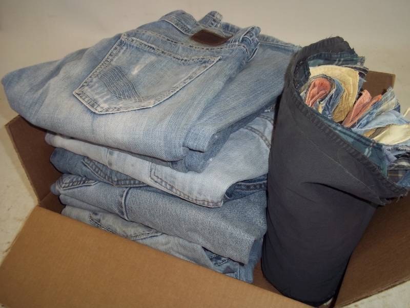 Upcycle Jeans & Shirt Pockets