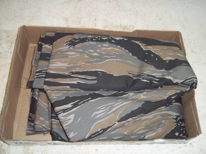 3 YDS New Tiger Camo Fabric