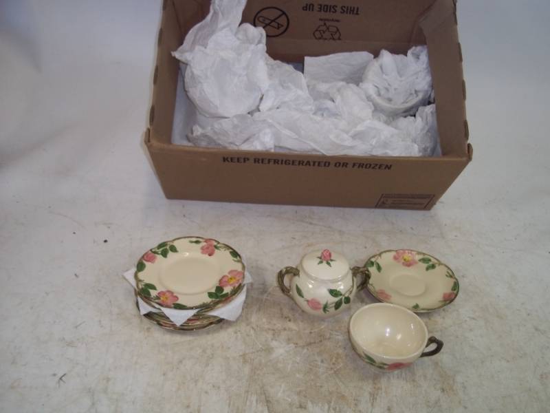 Franciscan Desert Rose Dishes, 22 piece set