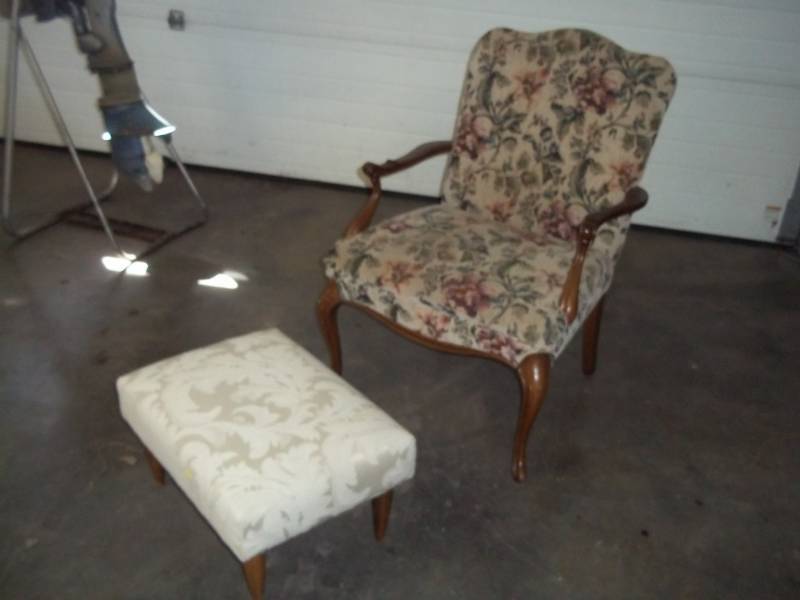 Chair & Foot Stool
