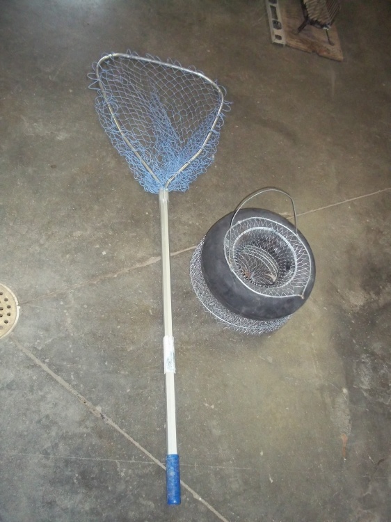 Fish Net and Fish Basket