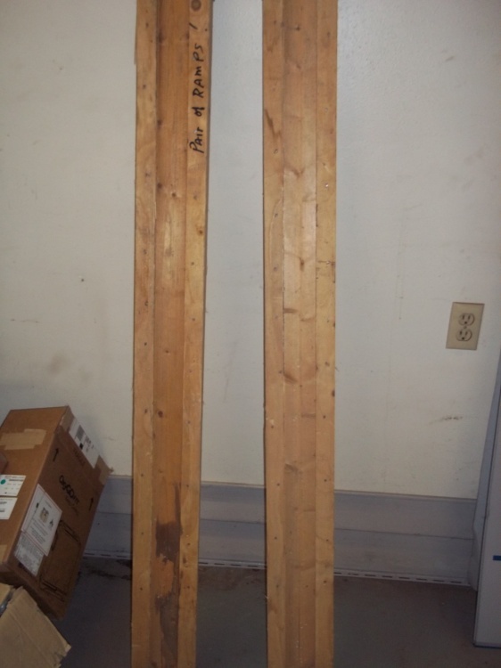 lot 77 image: Pair of Ramps