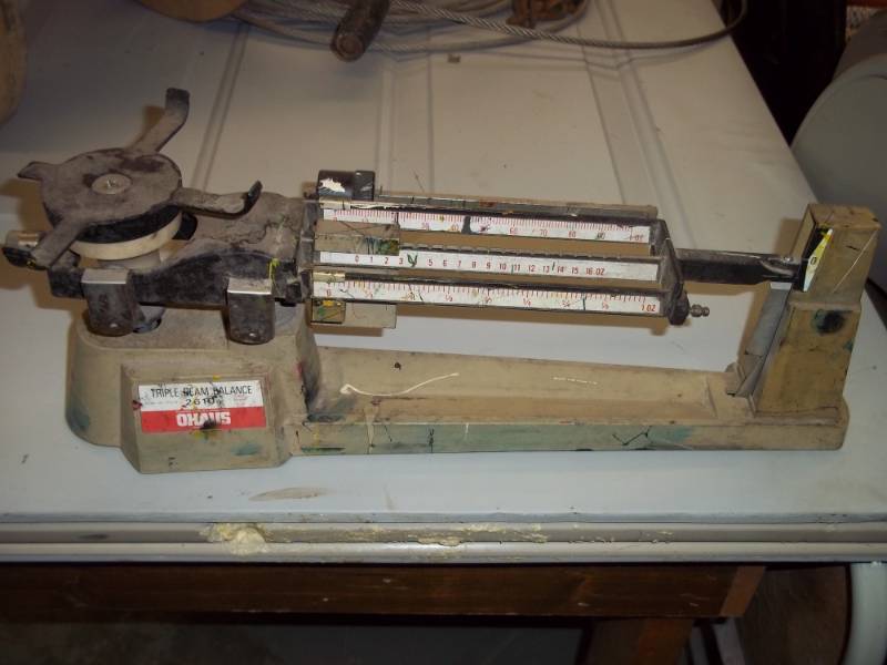 lot 79 image: Triple Beam scale