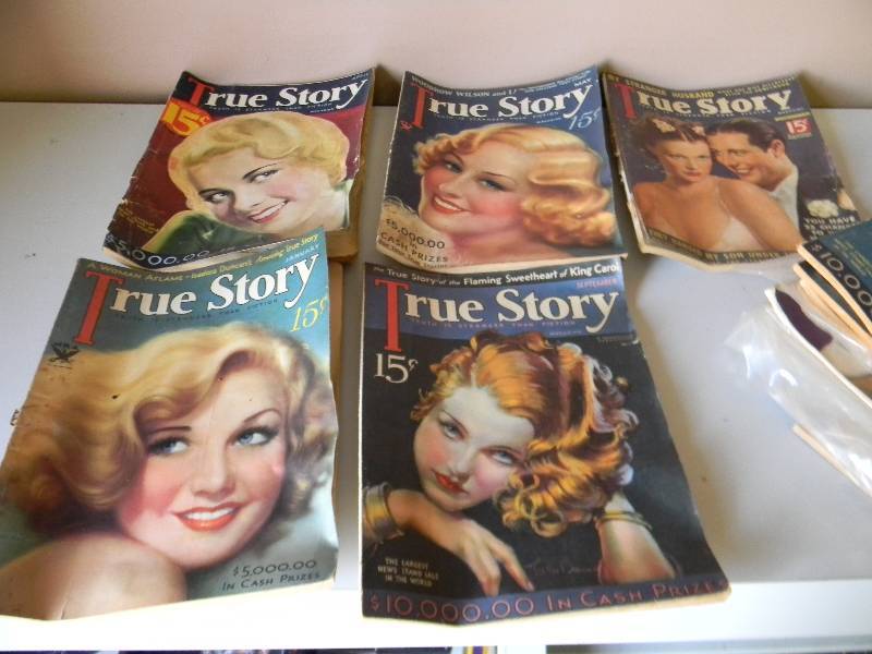lot 13 image: ANTIQUEVINTAGE MAGAZINE COLLECTION - SEE PICTURES