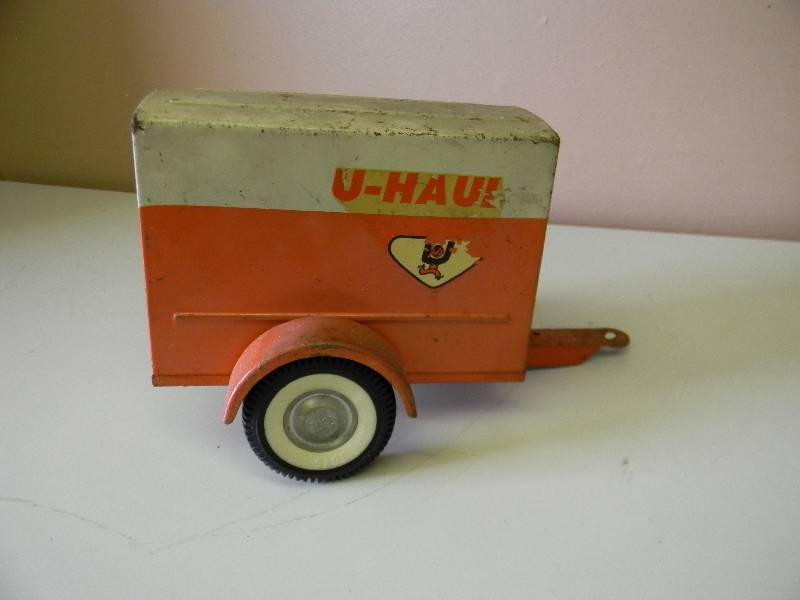 lot 24 image: VIntage Nylint U-Haul Box Trailer - Original Condition - SEE PICTURES