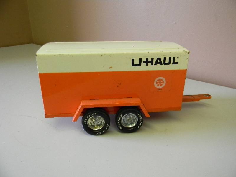 lot 25 image: VIntage Nylint U-Haul Box Trailer - Original Condition - SEE PICTURES