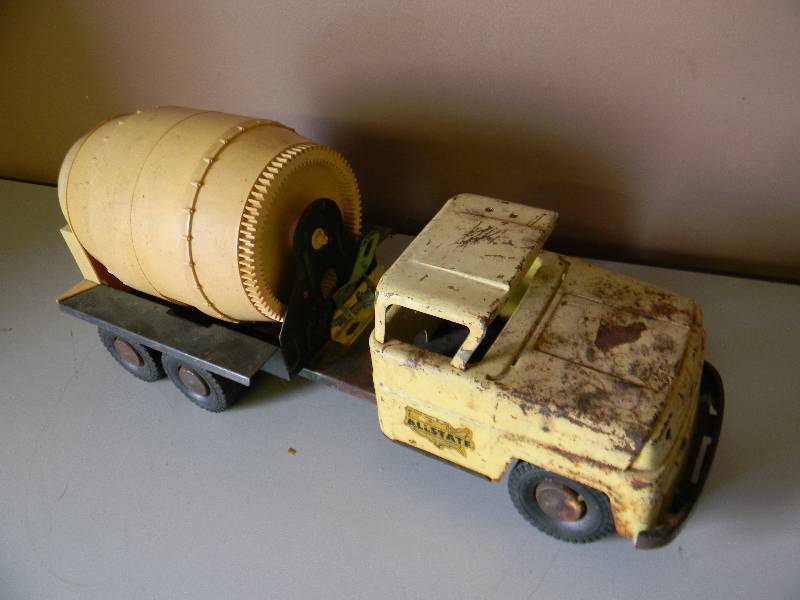 VINTAGE SEARS ALLSTATE CEMENT MIXER SEE PICTURES! ANTIQUE/VINTAGE