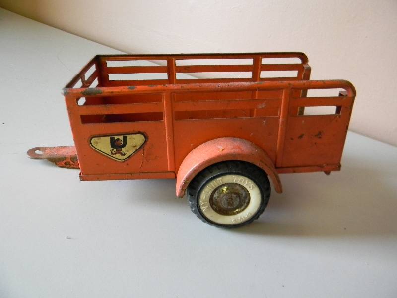 lot 30 image: VIntage Nylint U-Haul Box Trailer - Original Condition - SEE PICTURES