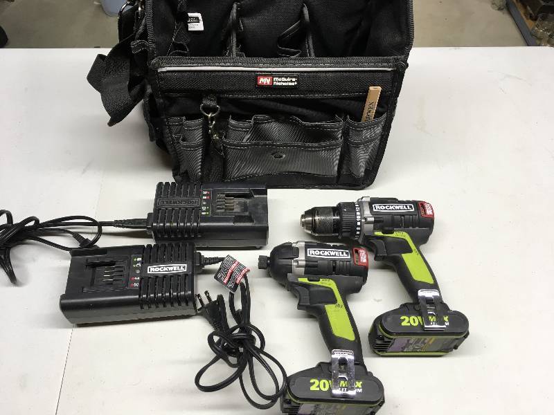 lot 119 image: Rockwell Drill & Impact Driver