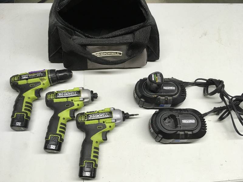 lot 120 image: Rockwell Drill & Impact Driver