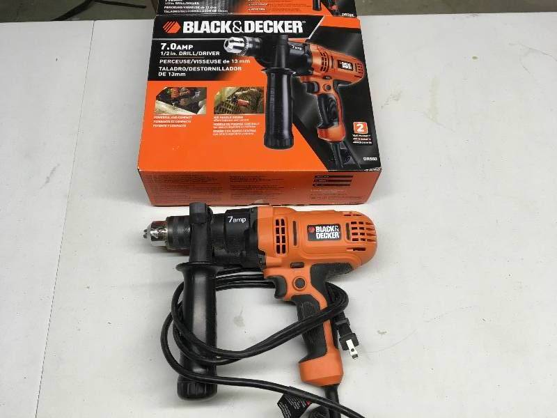 lot 127 image: Black & Decker Drill